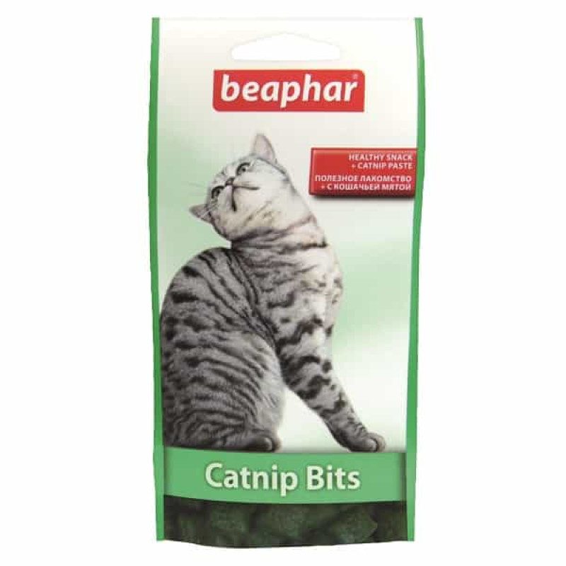 Beaphar Cat Nip Bits skanėstai katėms su katžole 35g