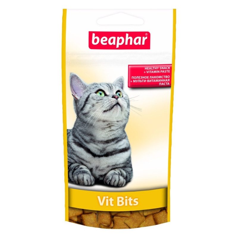 Beaphar Vit Bits skanėstai katėms su vitaminais 35g