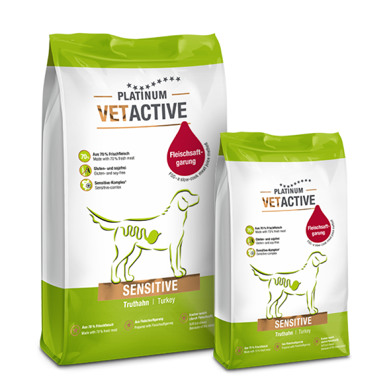 Platinum VetActive Sensitive sausas maistas šunims 1.5kg