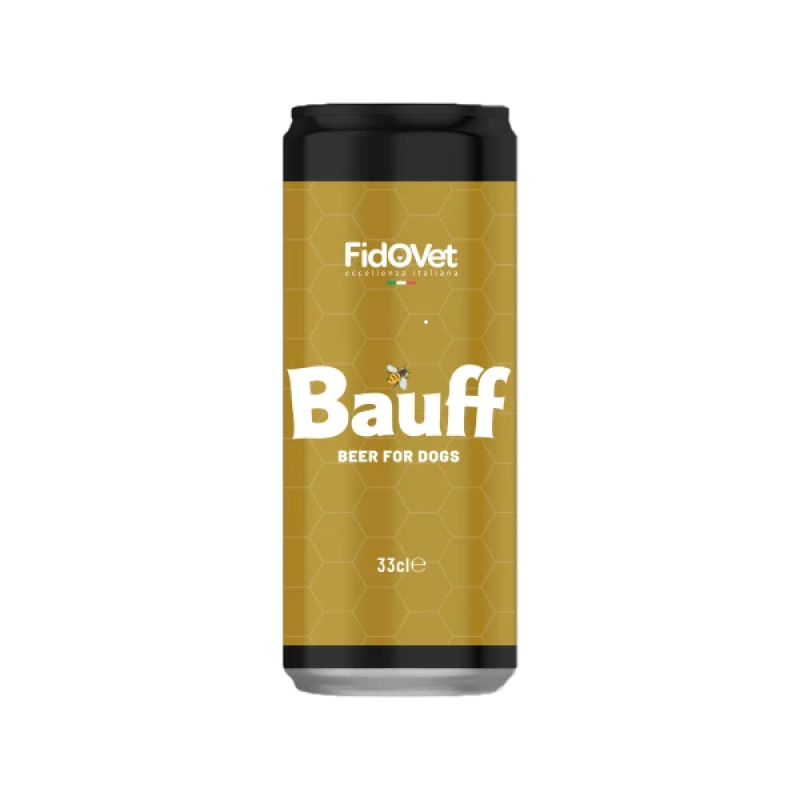 BAUFF nealkoholinis negazuotas alaus gėrimas šunims 330ml