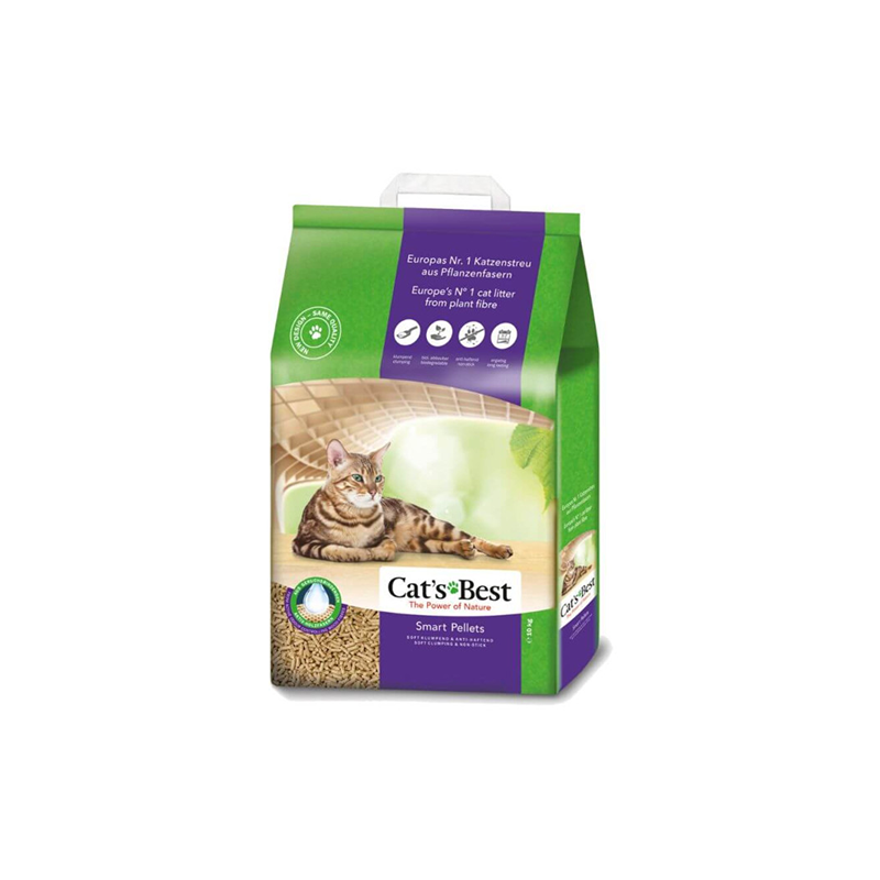 Cat’s Best Smart Pellets medžio drožlių kraikas katėms