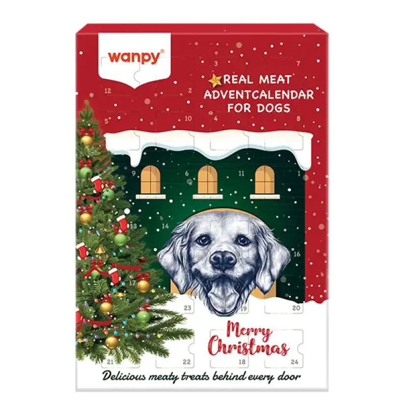 Wanpy advento kalendorius šunims xmas 100g