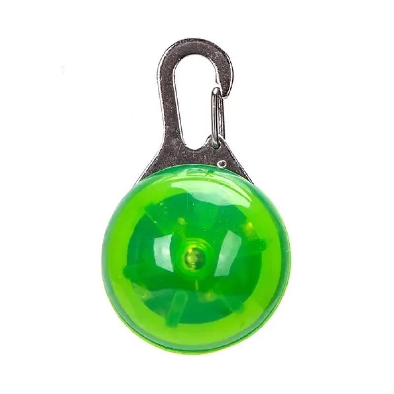 Nobleza LED šviečiantis pakabukas ant antkaklio šunims žalias 5,3x3,2 cm