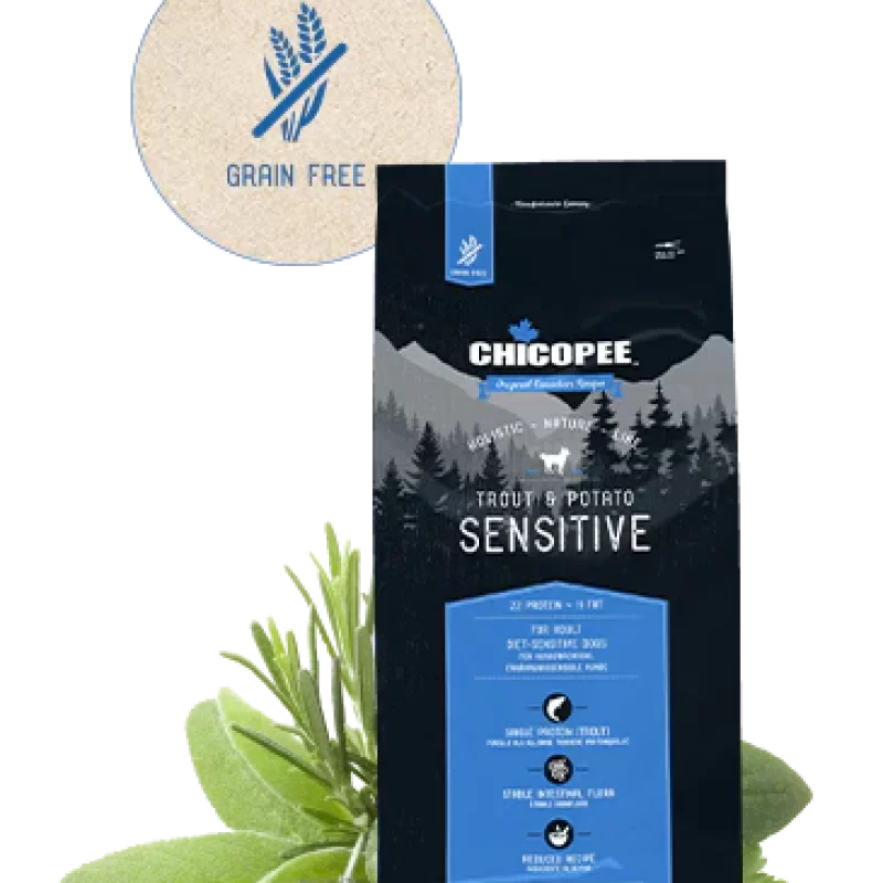 Chicopee Holistic Nature Line Adult šunų maistas su upėtakiu ir bulvėmis